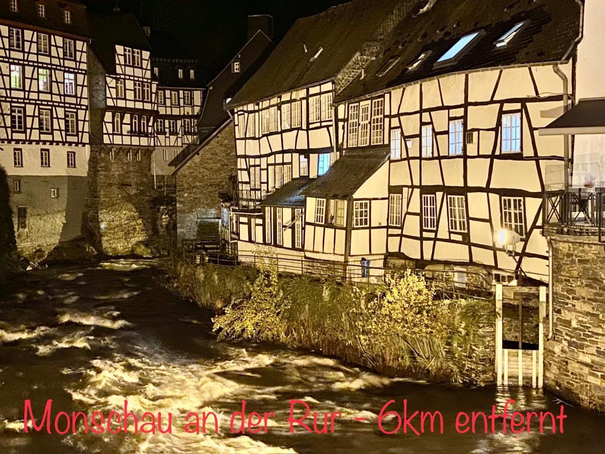 Hof Vierzehnender Im Hohen Venn - 70Qm Maisonette - 2 Schlafzimmer - Wohnkueche - Balkon Mit Grill - Monschau - Eifel - Hunde Willkommen - Islandpferde Exterior foto