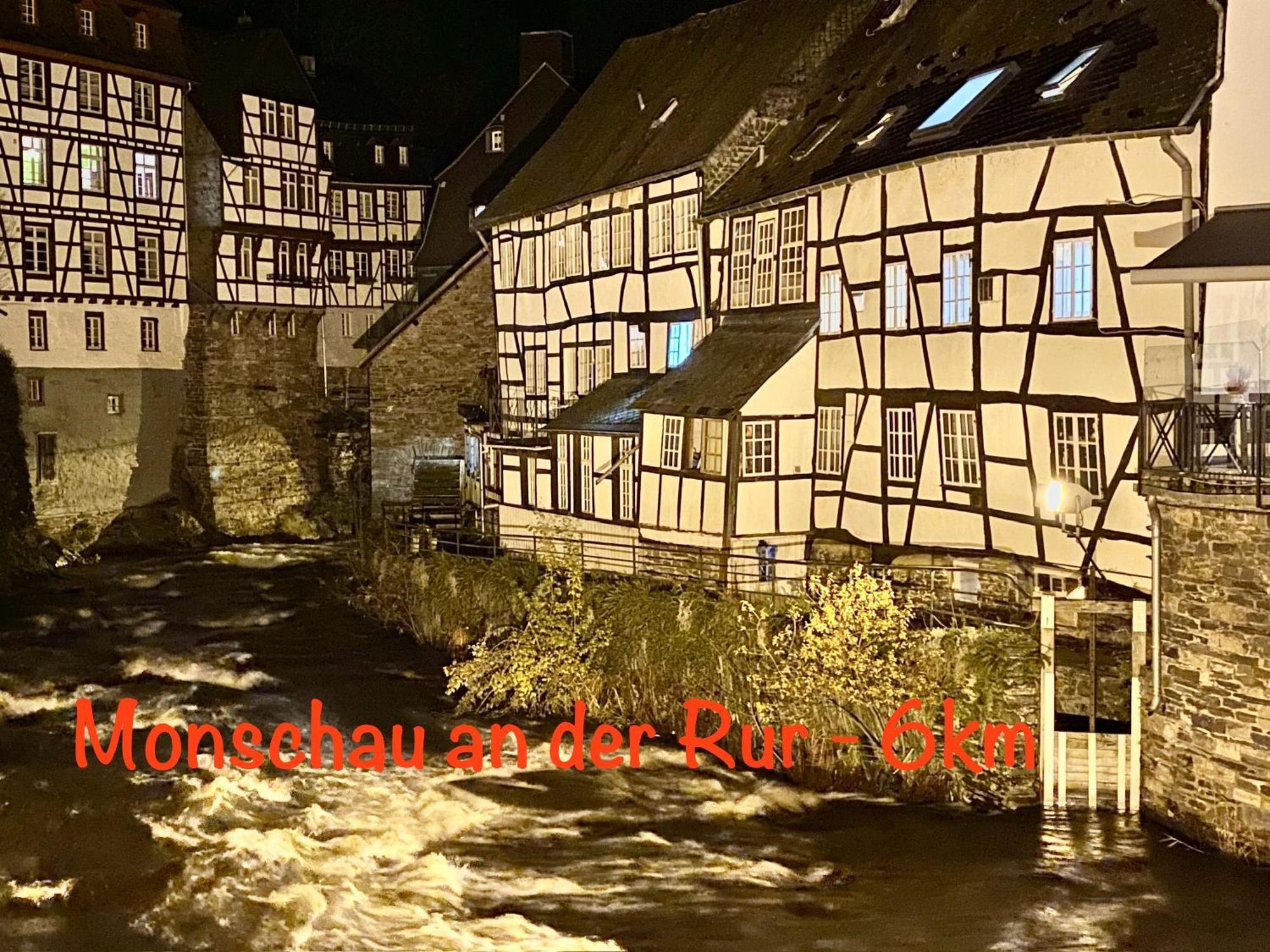 Hof Vierzehnender Im Hohen Venn - 70Qm Maisonette - 2 Schlafzimmer - Wohnkueche - Balkon Mit Grill - Monschau - Eifel - Hunde Willkommen - Islandpferde Exterior foto